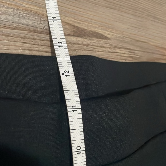 Style & Co Flare pants Black Grommet & faux leather details at hem Plus Size 14W - Picture 6 of 12